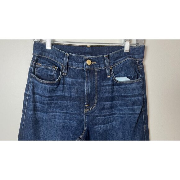 FRAME MERIBEL WIDE LEG FLARE SLIM FIT JEANS 26 - Picture 3 of 11